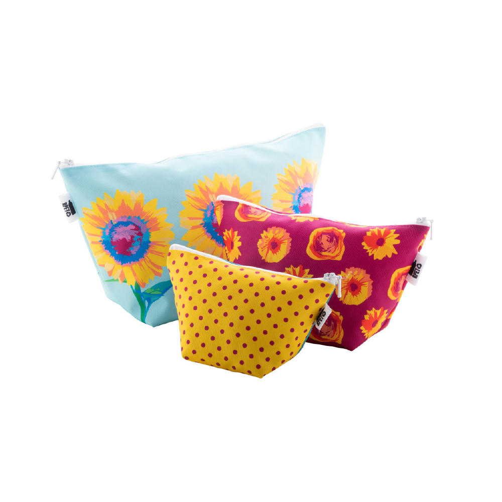 Individuelle Kosmetiktasche CreaBeauty Trapeze L Werbeartikel