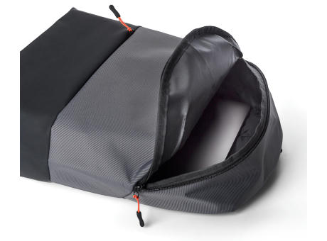 500D Zweifarbiger Rucksack Indigo bedrucken