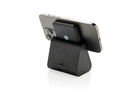 Powerbase 3-in-1-Charger aus RCS Kunststoff mit Powerbank bedrucken
