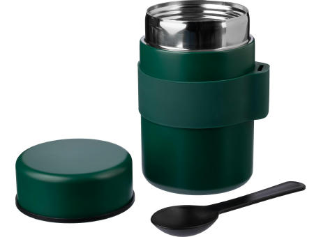 Doppelwandige Lunchbox Niko aus Edelstahl Werbeartikel