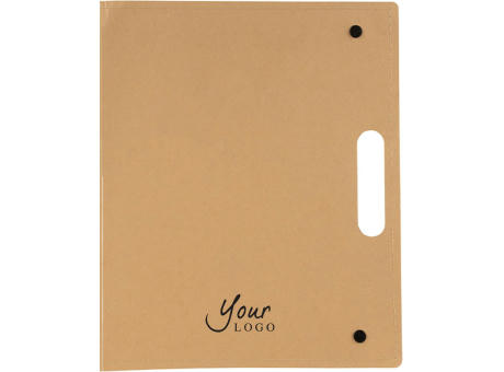 Schreibmappe aus Karton Keisha Werbeartikel