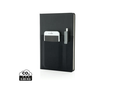 Product image A5 Deluxe Notizbuch mit Fächern Werbeartikel