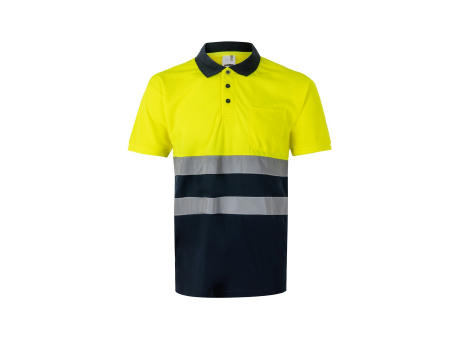 VL FORTUNA. Poloshirt (140g/m²) im Bird-Eye-Design mit kurzen Ärmeln, aus Polyester (100%) Werbeartikel
