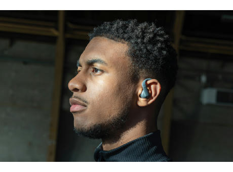 Urban Vitamin Pacifica Ohrhörer aus RCS recycelt. Kunststoff Werbeartikel