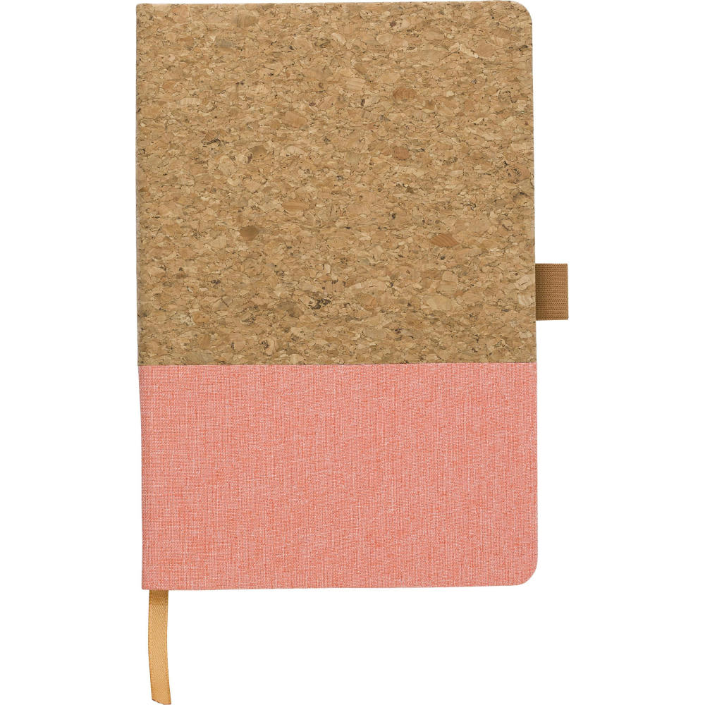 Product image Notizbuch Trevor aus Kork und Baumwolle Werbeartikel