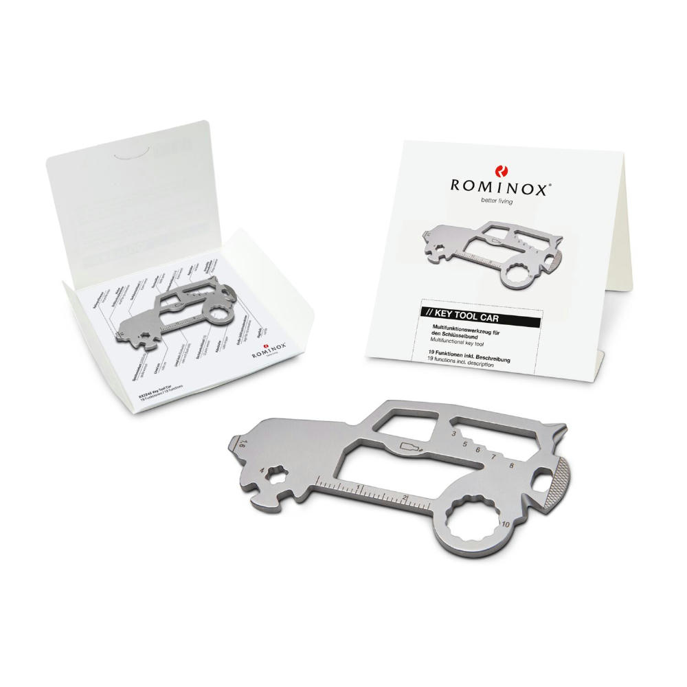 Product image ROMINOX® Key Tool // SUV - 19 features (Auto) Werbeartikel