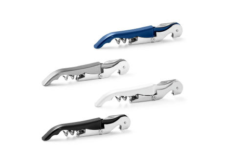 MALBEC. Korkenzieher aus Metall und PP Werbeartikel