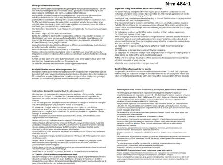 Wireless Charger 15 Watt mit schwarzer Aluminiumschale und leuchtendem Rand Werbeartikel