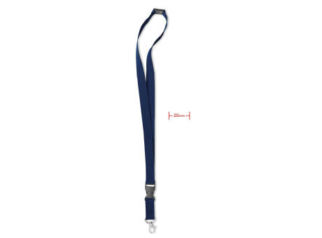 Product image Lanyard mit Karabiner 20mm Werbeartikel