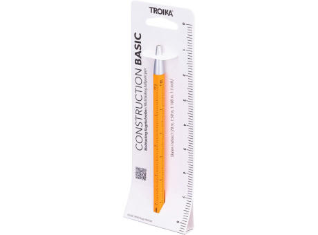 TROIKA Multitasking-Kugelschreiber CONSTRUCTION BASIC Werbeartikel