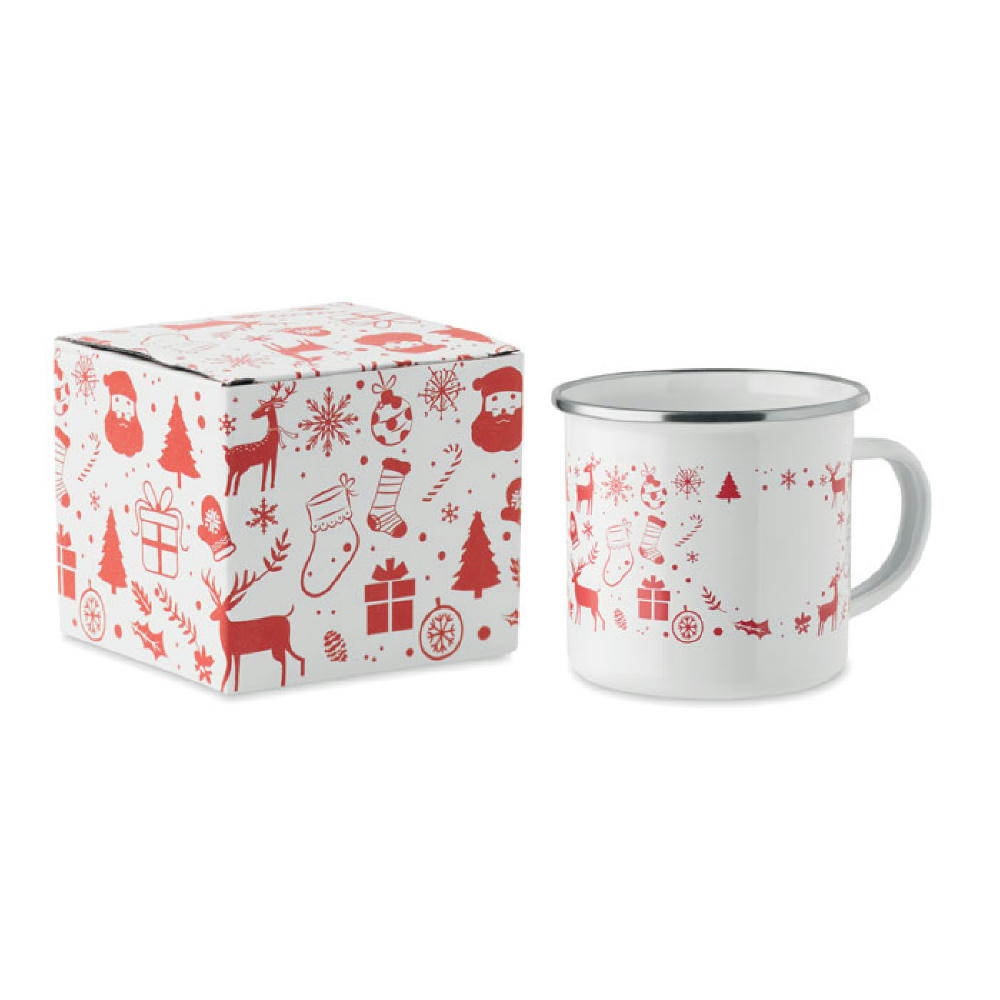 Emaille-Becher 300ml Werbeartikel