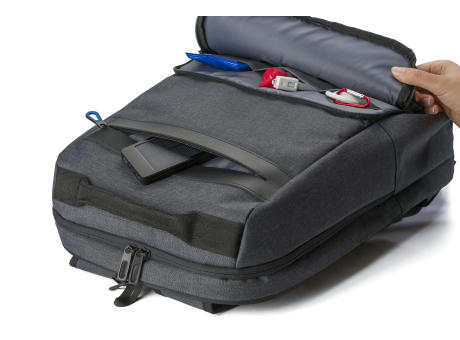 PVC Rucksack mit Anti-Diebstahl Schutz Romy Werbeartikel