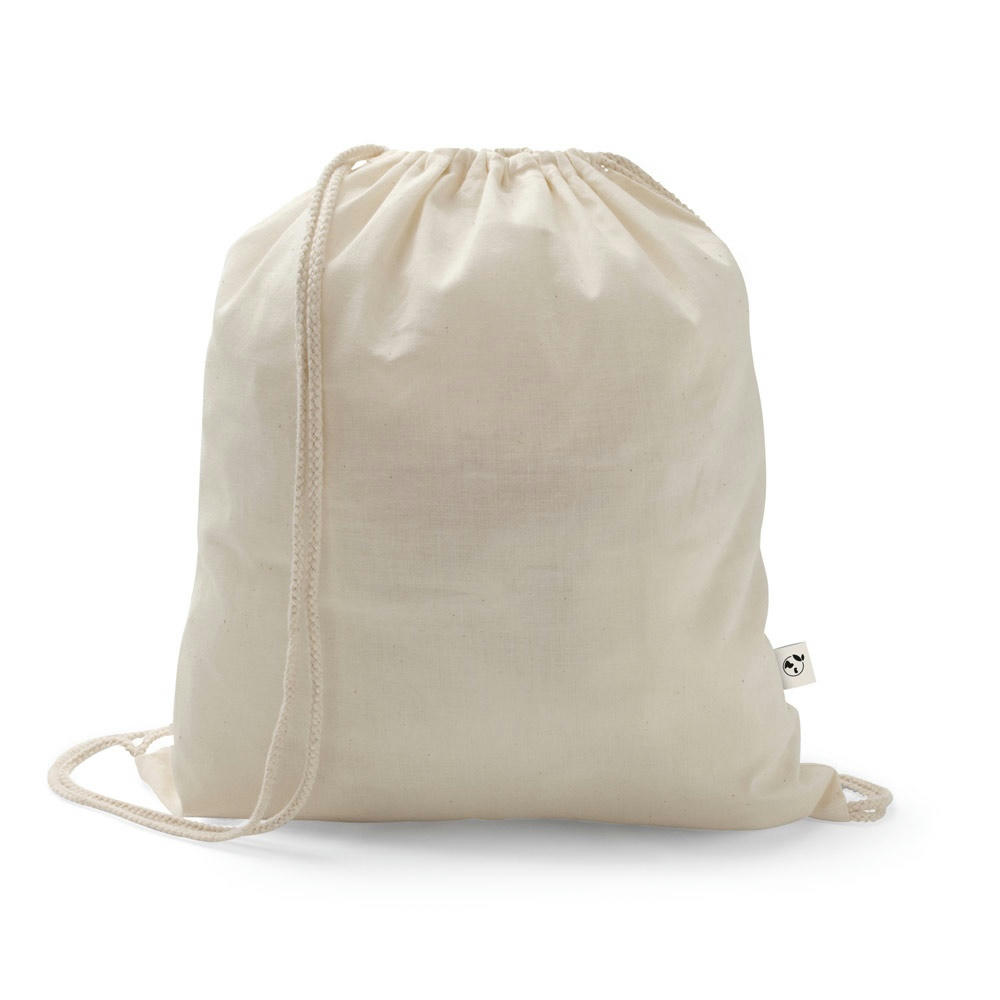 Product image SALAMANCA. Turnbeutel aus recycelter Baumwolle (70%) und Polyester (30% rPET) (150 g/m²) Werbeartikel