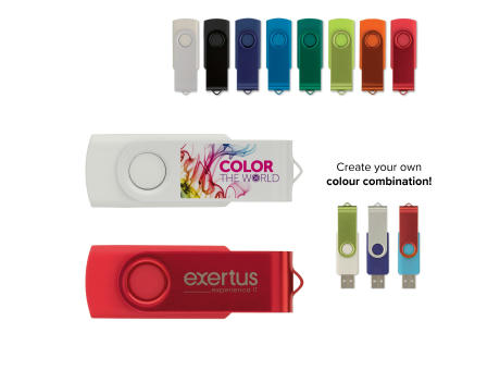 16GB USB-Stick Twister bedrucken