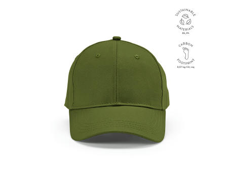 Darrell Kappe recy.Baumwolle 280 g/m². Metall-Schnallenverschluss Werbeartikel