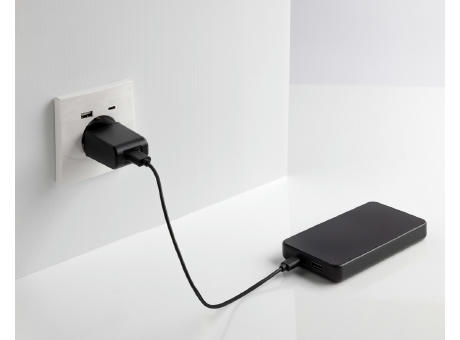 Product image Boostcore 10.000mAh Powerbank aus RCS rec. Kunststoff bedrucken