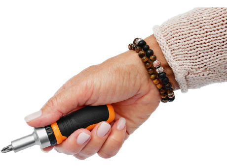 Bit-Set "Forte Pocket Driver 27 HC orange" Werbeartikel