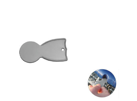 Product image Einkaufswagenlöser Recycling Werbeartikel