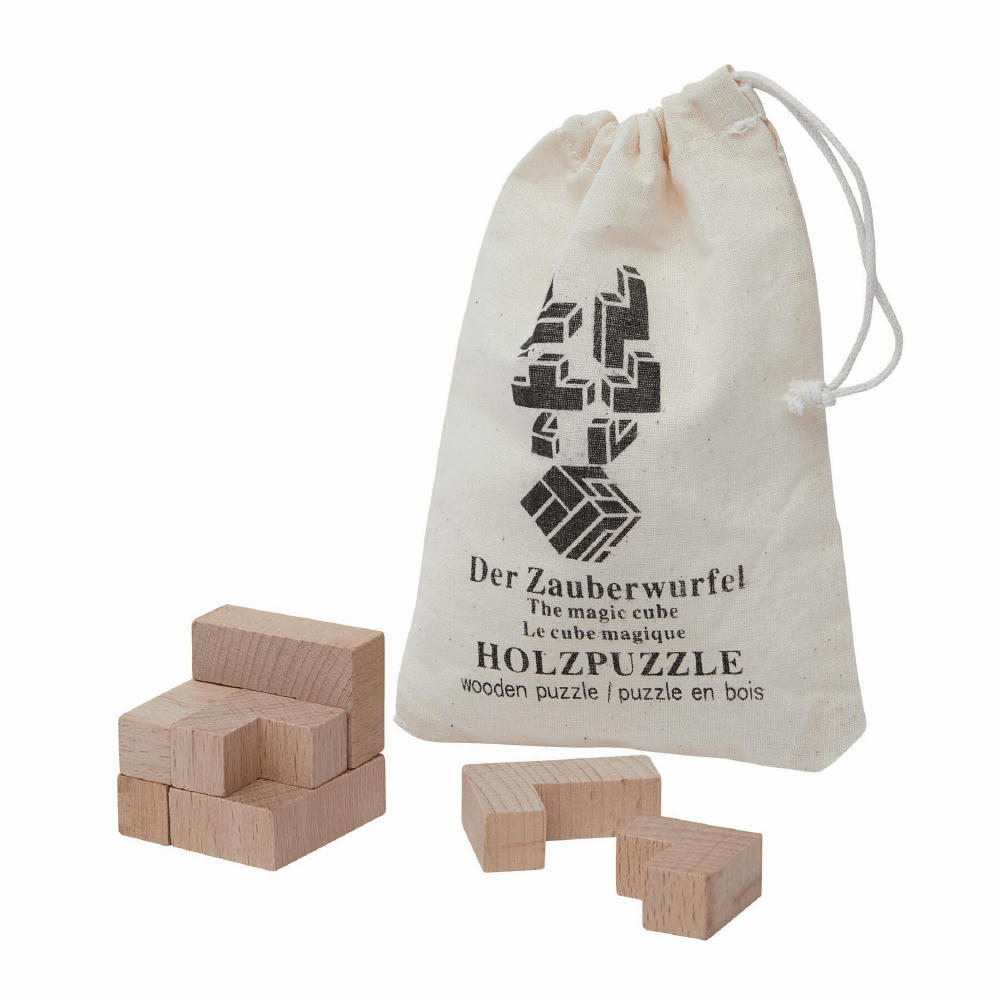 Product image CRAZY CUBE - Holz-Puzzle Werbeartikel