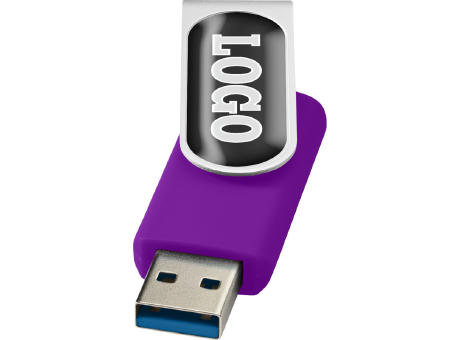 Product image Rotate USB-Stick 3.0 mit Doming bedrucken