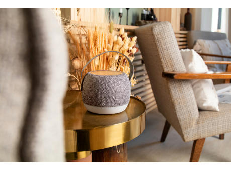 Ladegerät kabelloser Lautsprecher Lumifi Werbeartikel