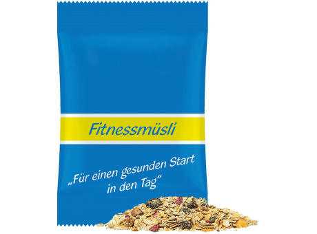Müsli Erdbeerchen, ca. 50g, Maxi-Tüte Werbeartikel