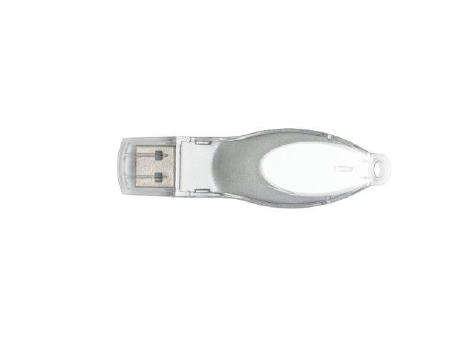 USB-Stick F17 USB 2.0 Flash Disk   1 GB Silber bedrucken