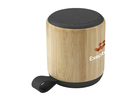 Timor Bamboo Wireless Speaker Werbeartikel
