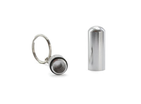 Schlüsselanhänger Pillendose Alumpill bedrucken