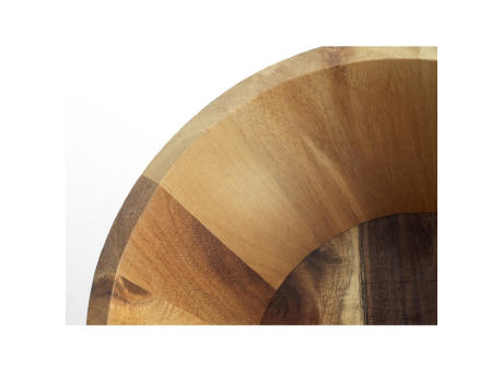 SAGE. Salatschüssel aus Cassiaholz Werbeartikel