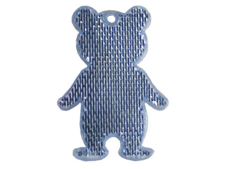 Fußgängerreflektor Bär bedrucken