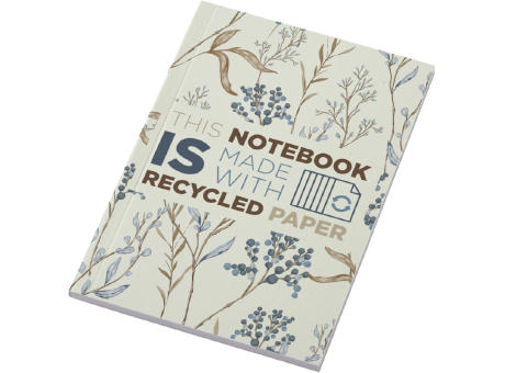 Product image Novella Austen A6 Softcover Notizbuch aus Recyclingmaterial – 50 Blatt Werbeartikel