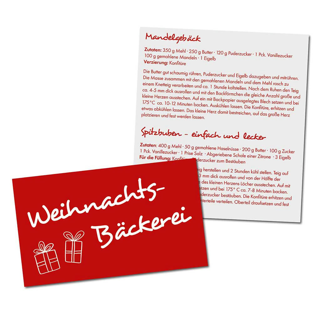 Backset mit Herz - mit Digitaldruck Werbeartikel