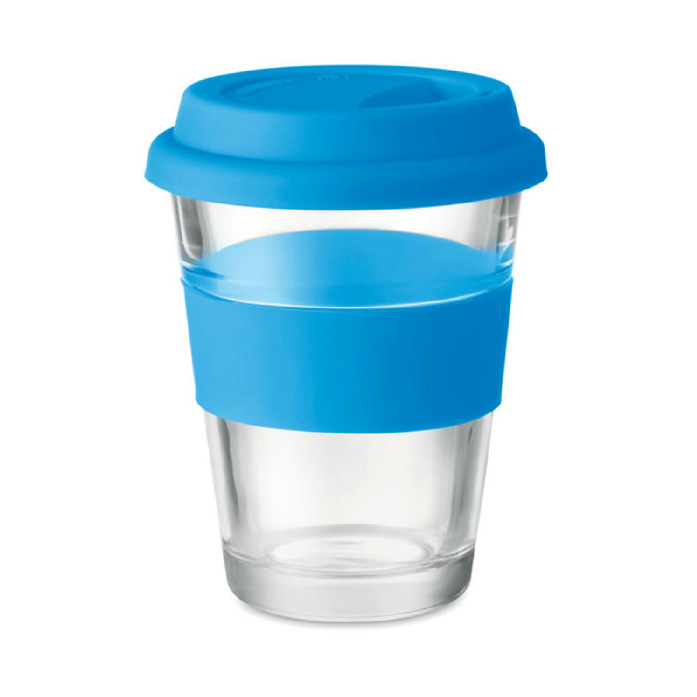 Glas Becher 350 ml Werbeartikel