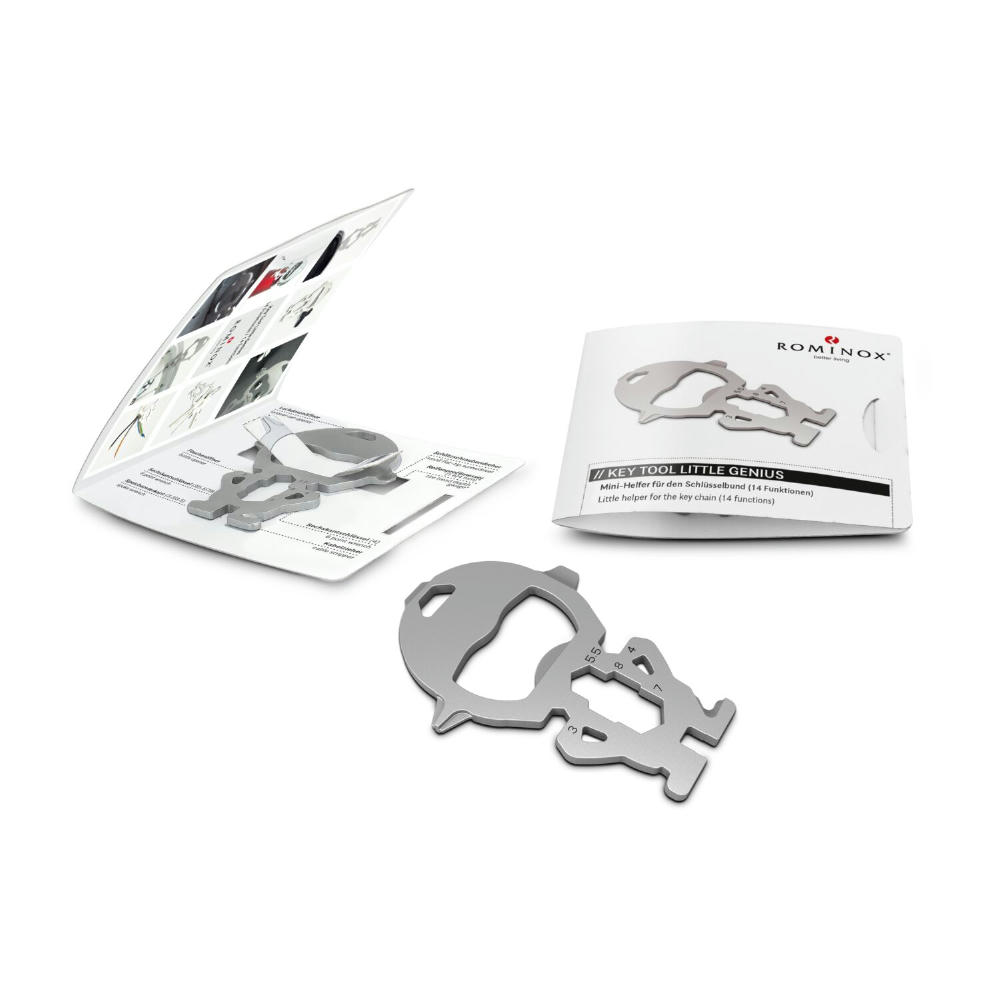 Product image ROMINOX® Key Tool // Little Genius - 13 Funktionen (Arbeiter) Werbeartikel