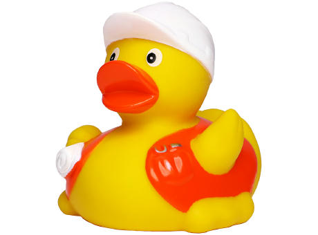 Quietsche-Ente Bauarbeiter Werbeartikel