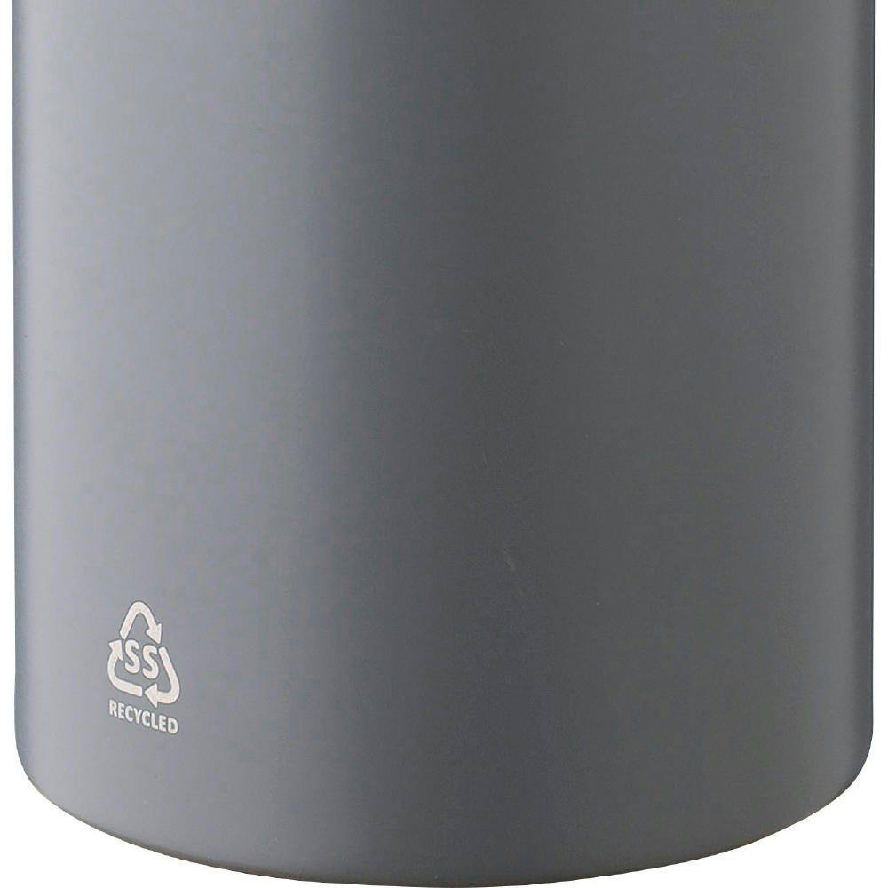 Doppelwandige Flasche aus recyceltem Edelstahl (500 ml) Lysandra Werbeartikel