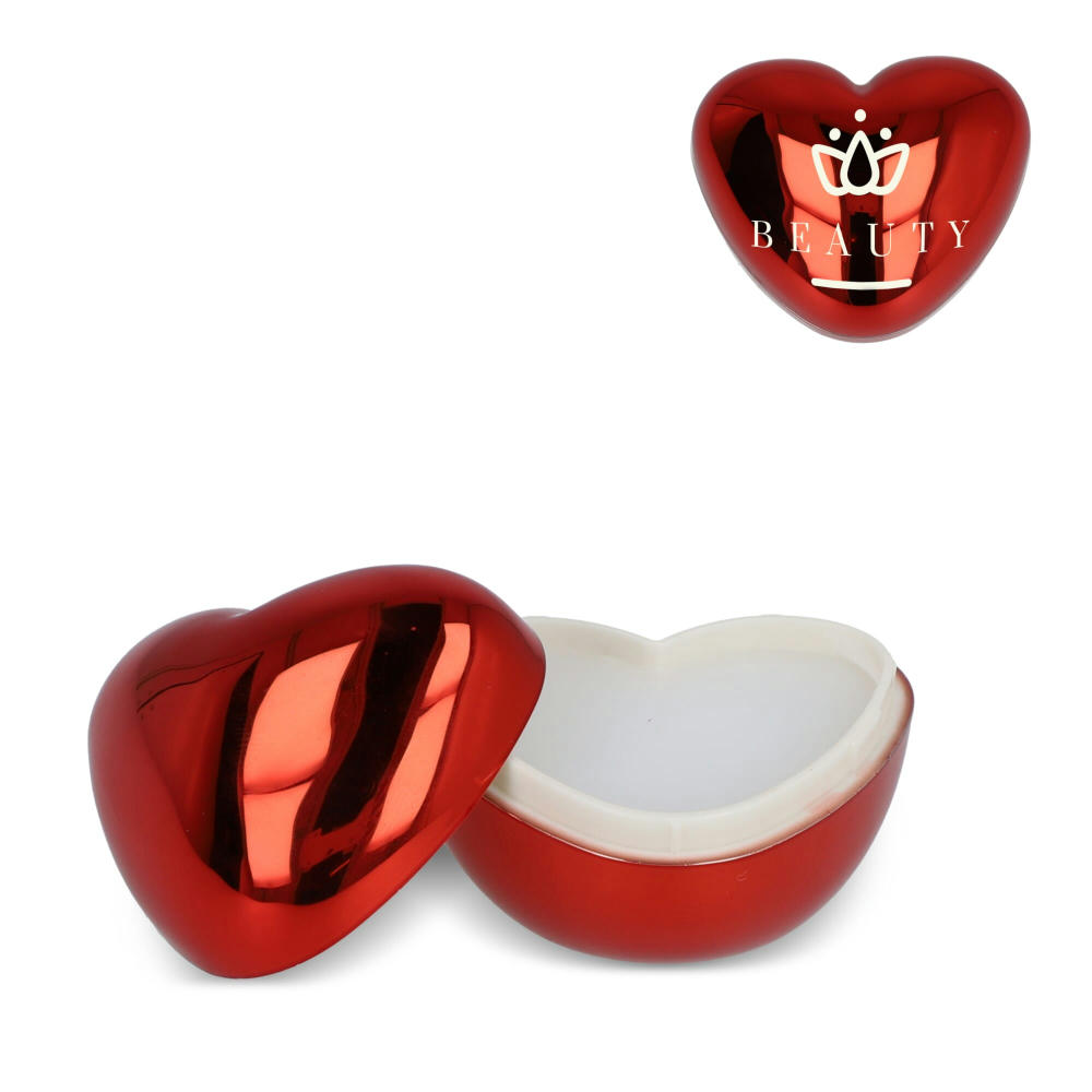 Product image Lippenbalsam in metallischer Herzformdose Werbeartikel