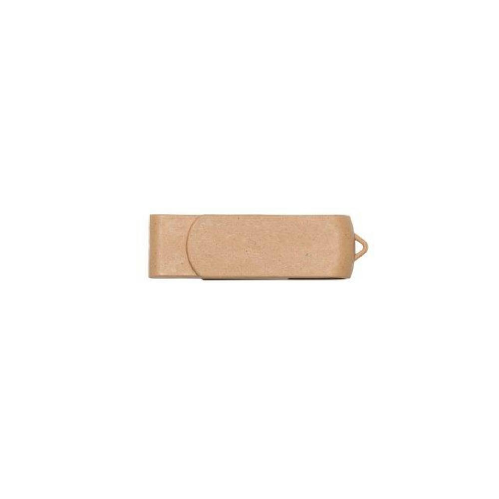 USB-Stick C05 komplett eco USB 2.0 Flash Disk   1 ungefärbt Werbeartikel