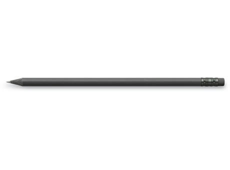 Product image Design Bleistift mit Radiertip Schwarz Werbeartikel