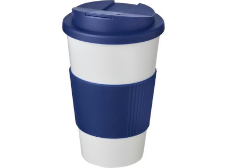 Product image Americano® 350 ml Isolierbecher mit Schutzring & auslaufsicherem Schraubverschluss bedrucken