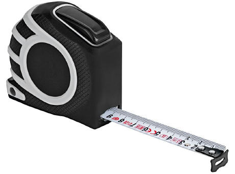 Automatik-Bandmaß "Speed Tape 5 M grau" bedrucken