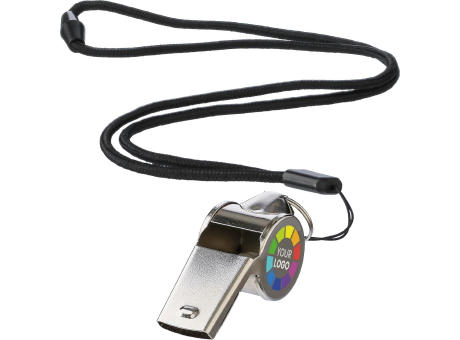 Metall-Pfeife Rebecca Werbeartikel