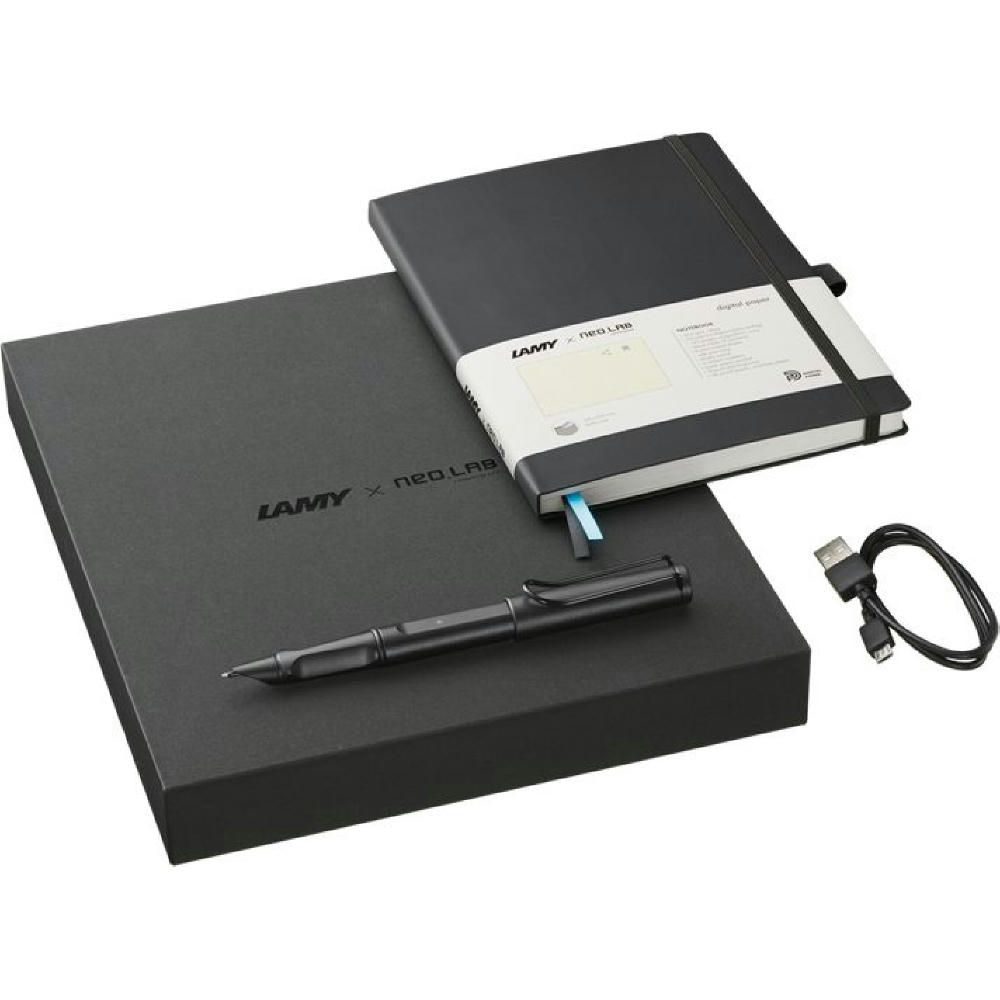 Product image Digital Writing LAMY safari all black ncode Set all-black Werbeartikel
