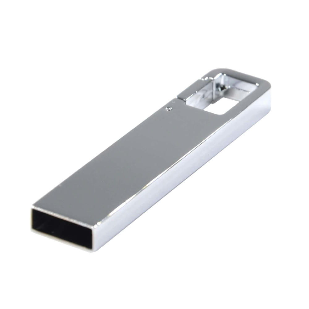 USB-Stick Mini 064 USB 2.0 COB   1 GB Gun-Metallic (glänzend) Werbeartikel