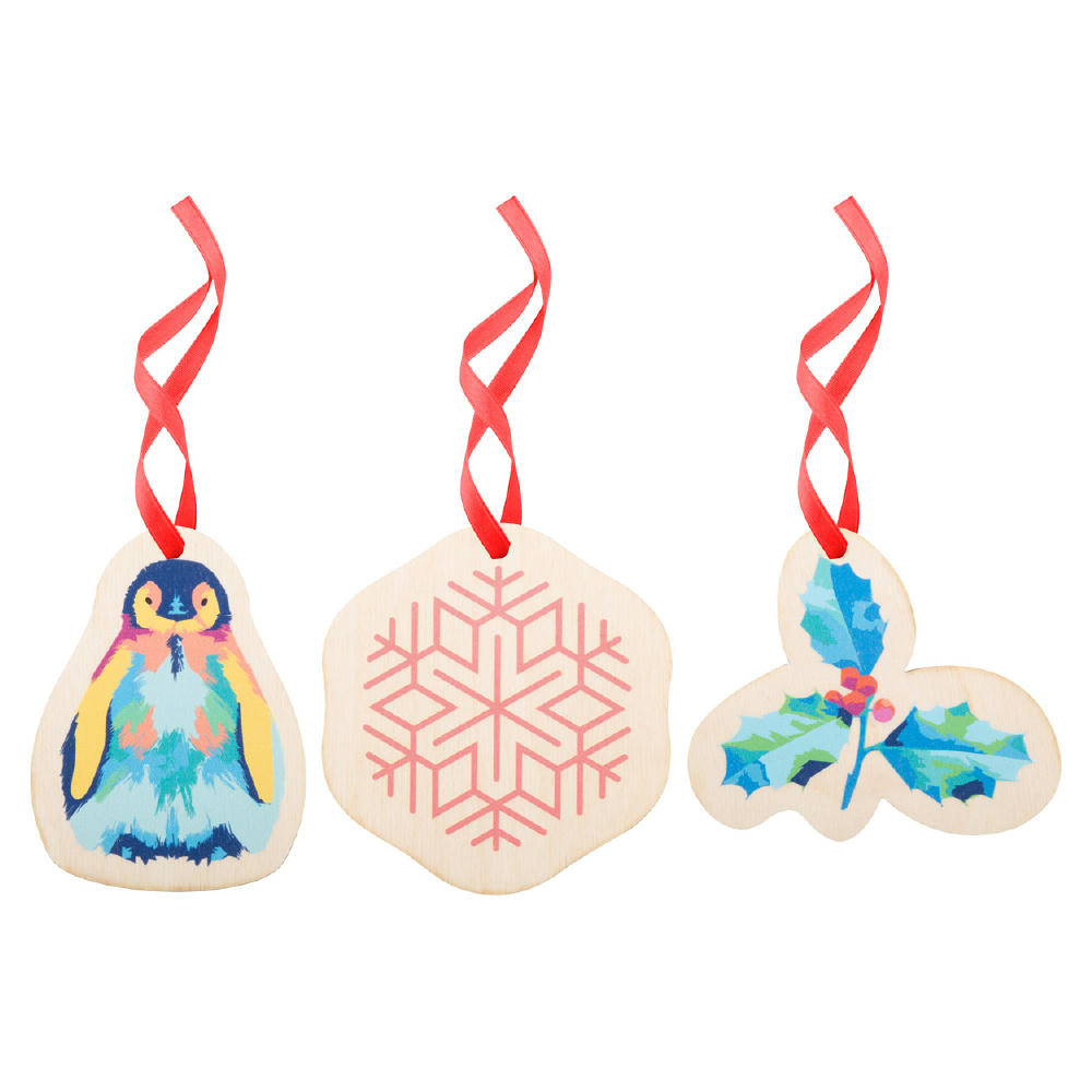 Product image Individueller Weihnachtsbaumschmuck CreaJul Wood Werbeartikel