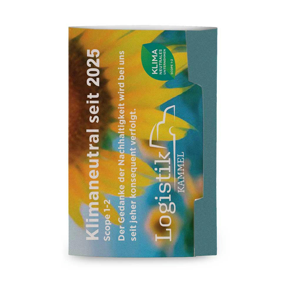 Product image Flower-Card mit Samen - Basilikum Werbeartikel