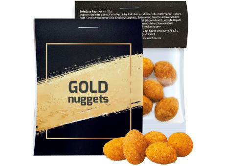 Erdnüsse Paprika, ca. 10g, Express Midi-Tüte mit Werbereiter Werbeartikel