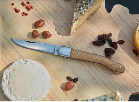 Taschenmesser 'Heritage', 11cm, Olivenholz Werbeartikel