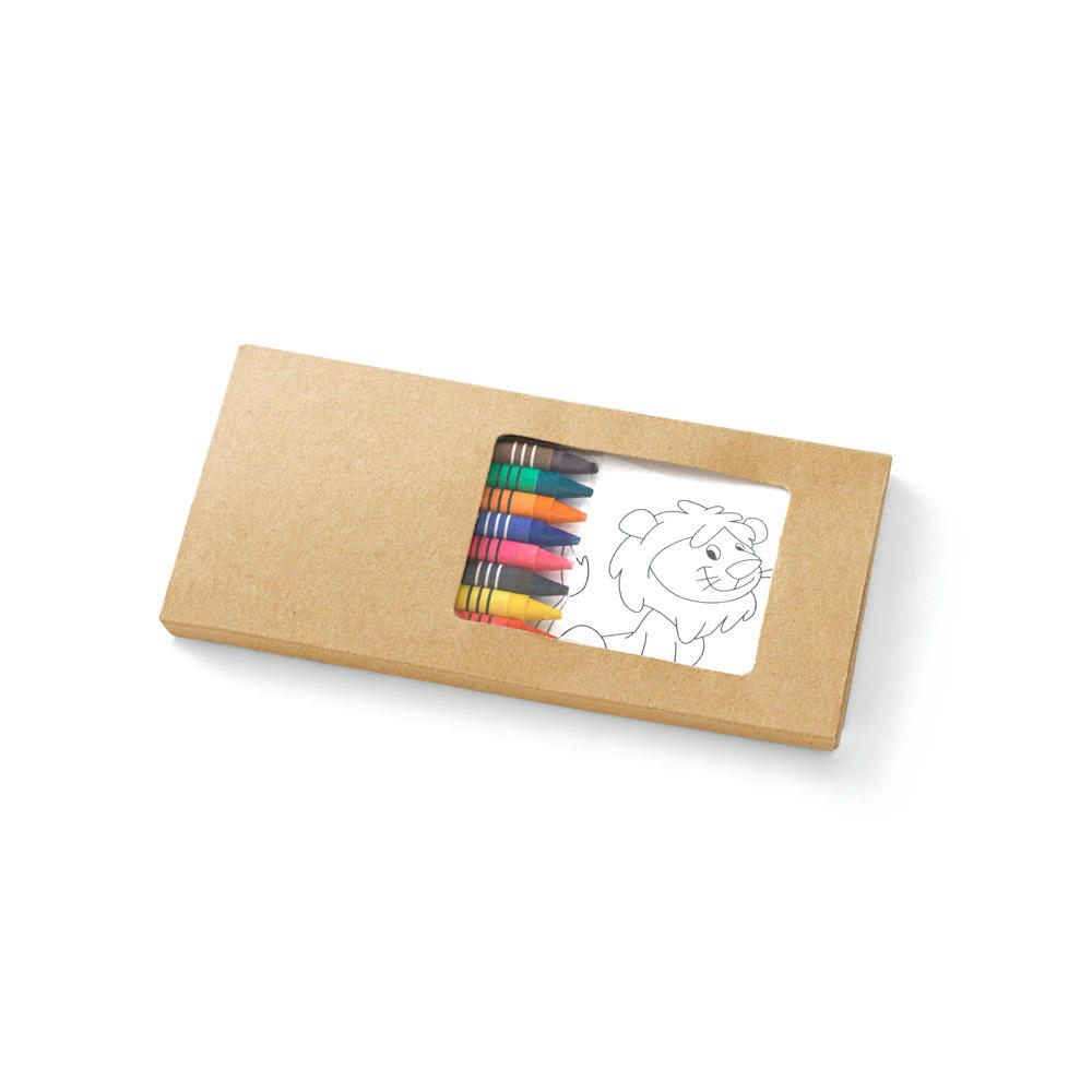 Product image JAGUAR. Malset mit 8 Buntstiften Werbeartikel
